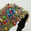 Starry Sky Color Rhinestone Wide Brim Hair Band Female Online Influencer Fabric Personalized Headdress