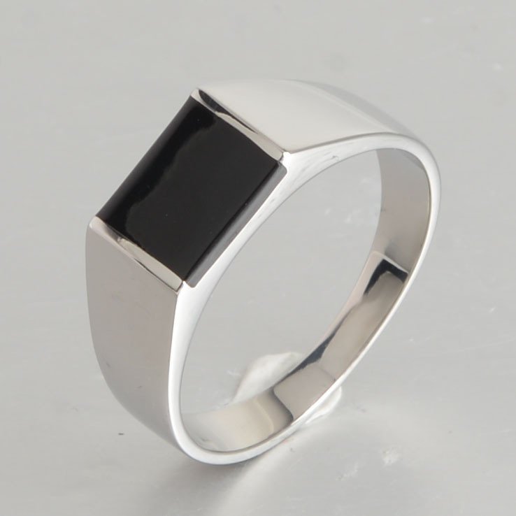 Men's stainless steel ring