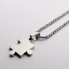 Titanium Steel Pendant Stainless Steel Couple Necklace