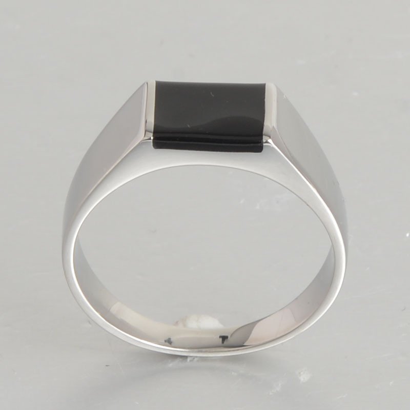 Men's stainless steel ring