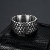 Circle Ring Stainless Steel Men's Retro Ring