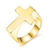 Cross Stainless Steel  Ring