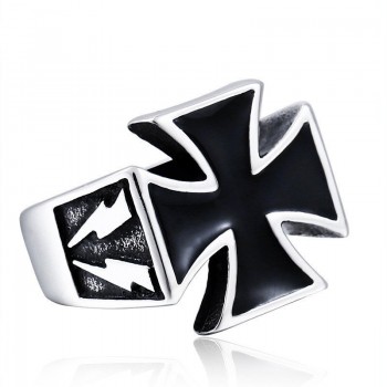 Stainless steel male ring domineering ring