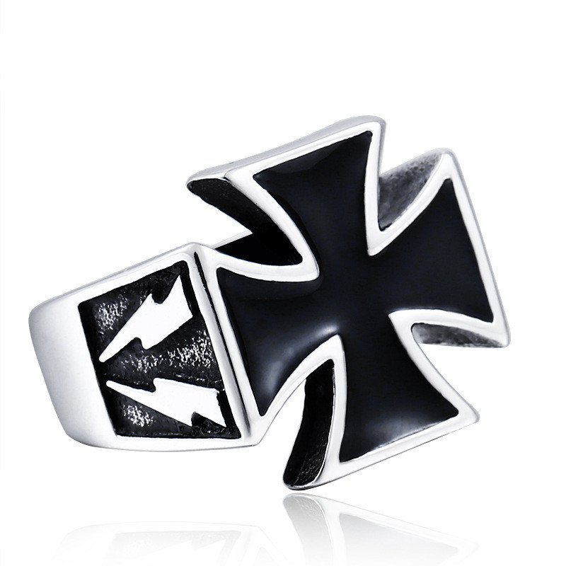 Stainless steel male ring domineering ring