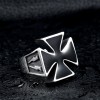 Stainless steel male ring domineering ring