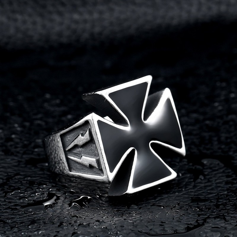 Stainless steel male ring domineering ring