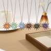 Stainless Steel Sun Pendant Necklace
