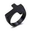 Cross Stainless Steel  Ring