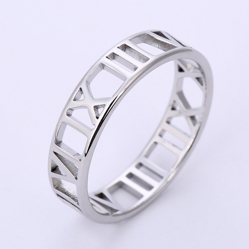 Fashion Simple Stainless Steel Ring