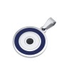 Stainless Steel Circular Steel Color Necklace