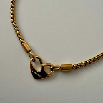 Stainless Steel Heart Necklace Pendant
