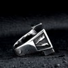 Stainless steel male ring domineering ring