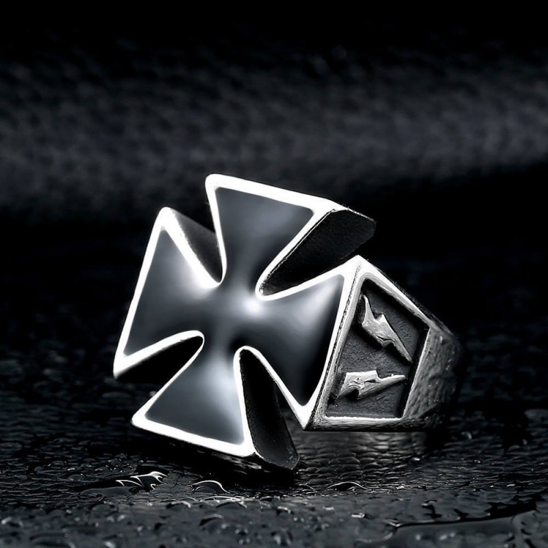 Stainless steel male ring domineering ring