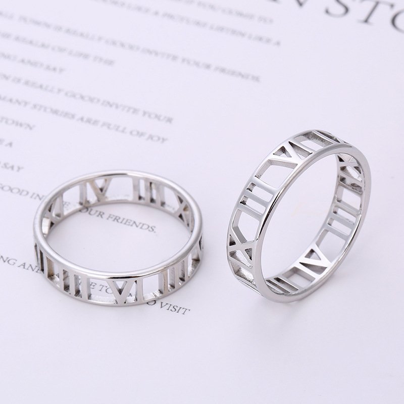 Fashion Simple Stainless Steel Ring