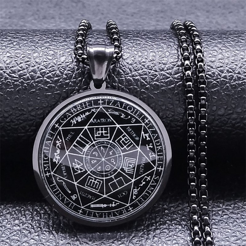 Stainless Steel Solomon Talisman Necklace
