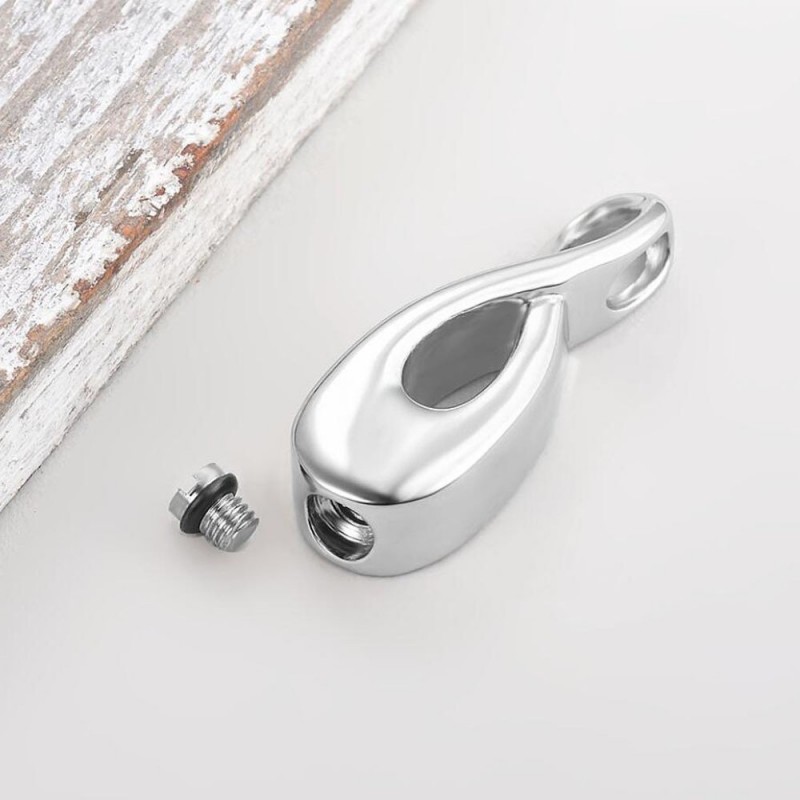 Infinity Memorial Stainless Steel Necklace