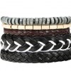 Fashion Beaded Leather Bracelets And Bracelets