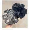 Double Layer Intestine Ring Hair Rope Organza Lace Edge Hair Ring