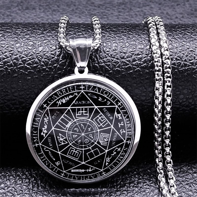 Stainless Steel Solomon Talisman Necklace