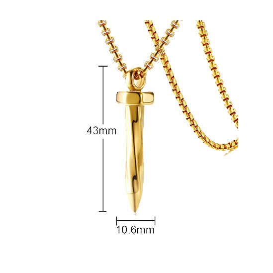 Stainless Steel Eagle Men's Necklace