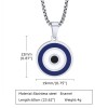 Stainless Steel Circular Steel Color Necklace