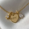 Stainless Steel Heart Necklace Pendant