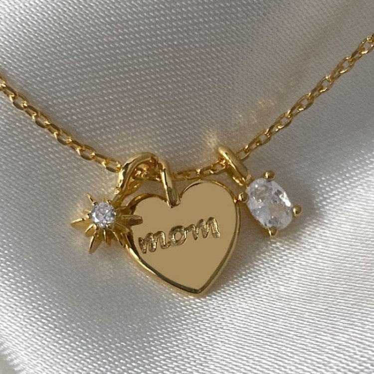 Stainless Steel Heart Necklace Pendant