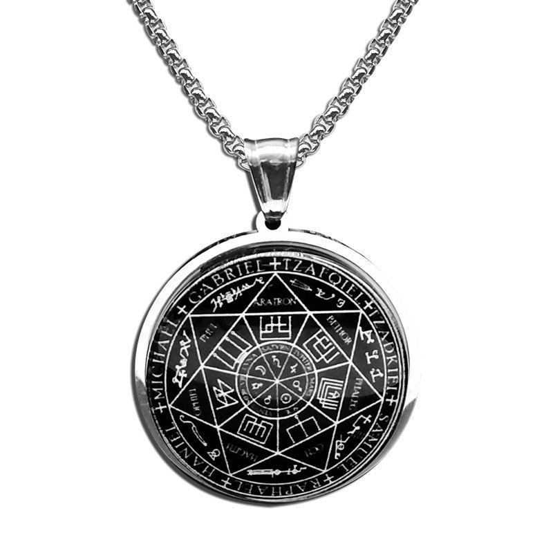 Stainless Steel Solomon Talisman Necklace