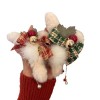 Christmas Plush Female Bow Barrettes