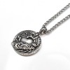 Rune Pendant Stainless Steel Necklace